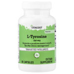 L-Tyrosine, 750 mg, 90 Capsules — Vitacost