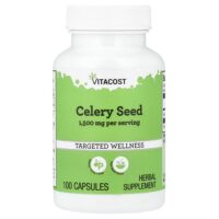 Celery Seed, 100 Capsules (500 mg per Capsule) — Vitacost