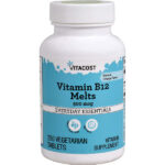 Vitamin B-12 Melts Orange, 500 mcg, 250 Vegetarian Tablets — Vitacost