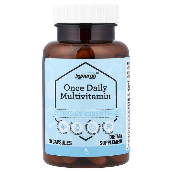 vcb01101_v_14.jpg Synergy®, Once Daily Multivitamin, 60 Capsules — Vitacost