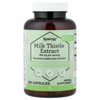 Milk Thistle Extract, 200 Capsules (300 mg per Capsule) — Vitacost