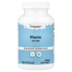 Niacin, 500 mg, 100 Capsules — Vitacost