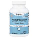 Chelated Chromium, Albion® Chromium Nicotinate Glycinate Chelate, 180 Capsules — Vitacost