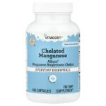 Chelated Manganese, 180 Capsules — Vitacost