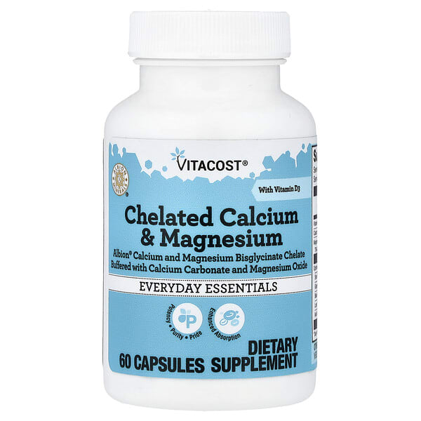 vcb01538_v_11.jpg Chelated Calcium & Magnesium With Vitamin D3, 60 Capsules — Vitacost
