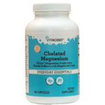 Chelated Magnesium - Albion Magnesium Bisglycinate Chelate Buffered with Magnesium Oxide, 180 Capsules — Vitacost