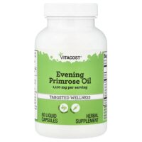 Evening Primrose Oil, 60 Liquid Capsules — Vitacost