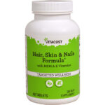 Hair, Skin & Nails Formula with MSM and B Vitamins, 60 Tablets — Vitacost