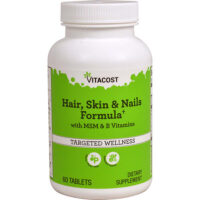 Hair, Skin & Nails Formula with MSM and B Vitamins, 60 Tablets — Vitacost