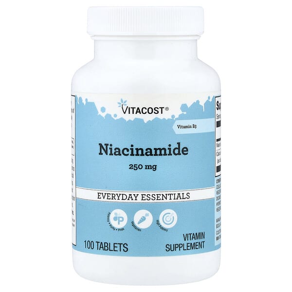 vcb01622_v_10.jpg Niacinamide, 100 Tablets — Vitacost