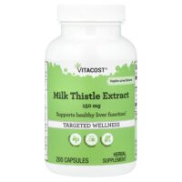 Milk Thistle Extract, 150 mg, 200 Capsules — Vitacost