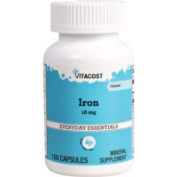 Iron, 18 mg, 100 Capsules — Vitacost