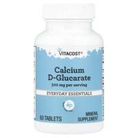 Calcium D-Glucarate, 500 mg, 60 Tablets — Vitacost