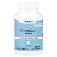 Chromium, 200 mcg, 100 Capsules — Vitacost