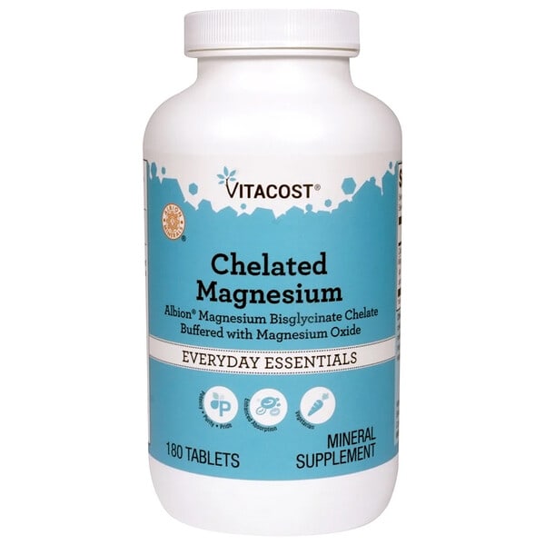vcb01672_v_1.jpg Chelated Magnesium, 180 Tablets — Vitacost