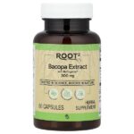 Root2, Bacopa Extract With BaCognize®, 300 mg, 60 Capsules — Vitacost
