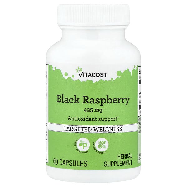 vcb01739_v_10.jpg Black Raspberry, 425 mg, 60 Capsules — Vitacost