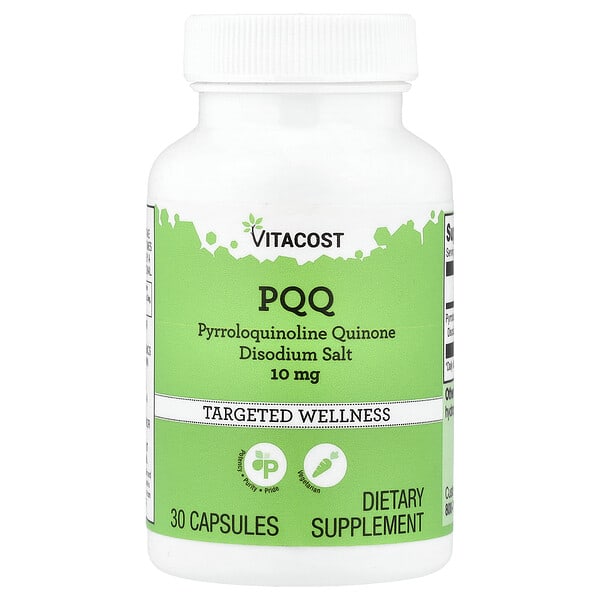 vcb01742_v_10.jpg PQQ, 10 mg, 30 Capsules — Vitacost