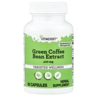 Green Coffee Bean Extract, 400 mg, 60 Capsules — Vitacost
