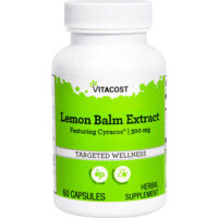 Lemon Balm Extract Featuring Cyracos®, 300 mg, 60 Capsules — Vitacost