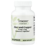 Everyday, Zinc and Copper, 100 Capsules — Vitacost
