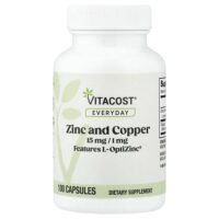 Everyday, Zinc and Copper, 100 Capsules — Vitacost