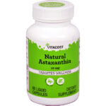 Natural Astaxanthin, 10 mg, 60 Liquid Capsules — Vitacost
