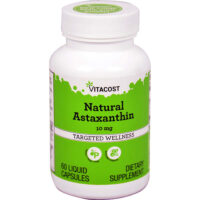 Natural Astaxanthin, 10 mg, 60 Liquid Capsules — Vitacost