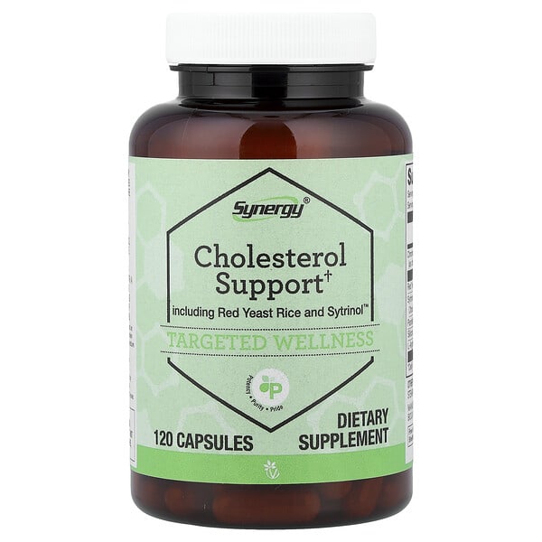 vcb01818_v_10.jpg Synergy®, Cholesterol Support, 120 Capsules — Vitacost