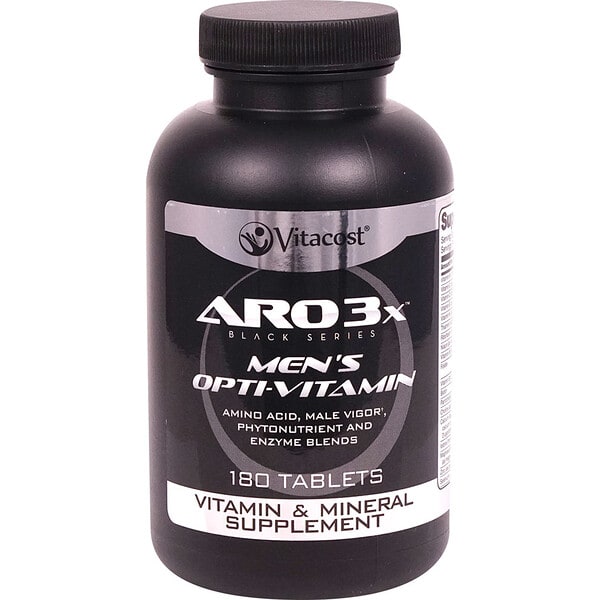 vcb01869_v_1.jpg 3X Black Series Men's Opti-Vitamin, 180 Tablets — Vitacost