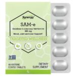 SAM-e, 400 mg, 60 Enteric Coated Tablets — Vitacost