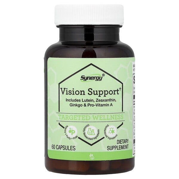 vcb01983_v_11.jpg Synergy®, Vision Support, 60 Capsules — Vitacost