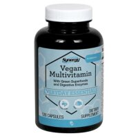 Synergy®, Vegan Multivitamin With Green Superfoods and Digestive Enzymes, 120 Capsules — Vitacost