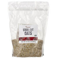 Steel Cut Oats, 2 lbs (907 g) — Vitacost