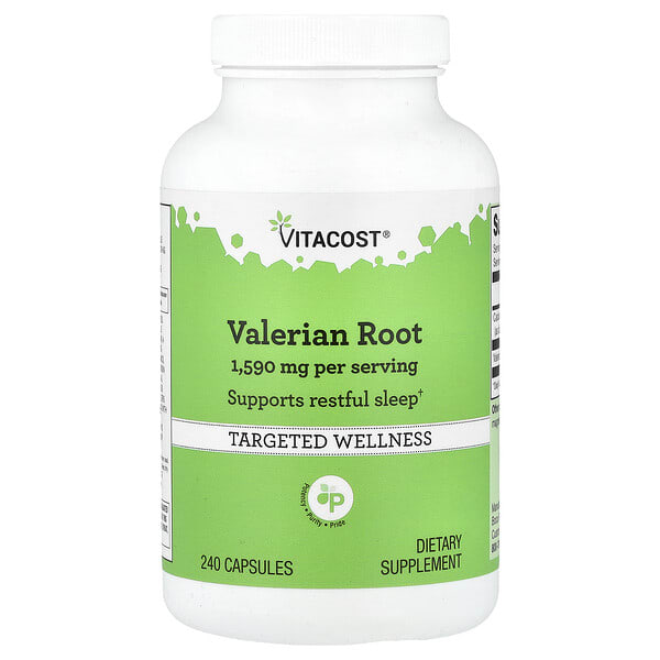 vcb02696_v_10.jpg Valerian Root, 240 Capsules — Vitacost