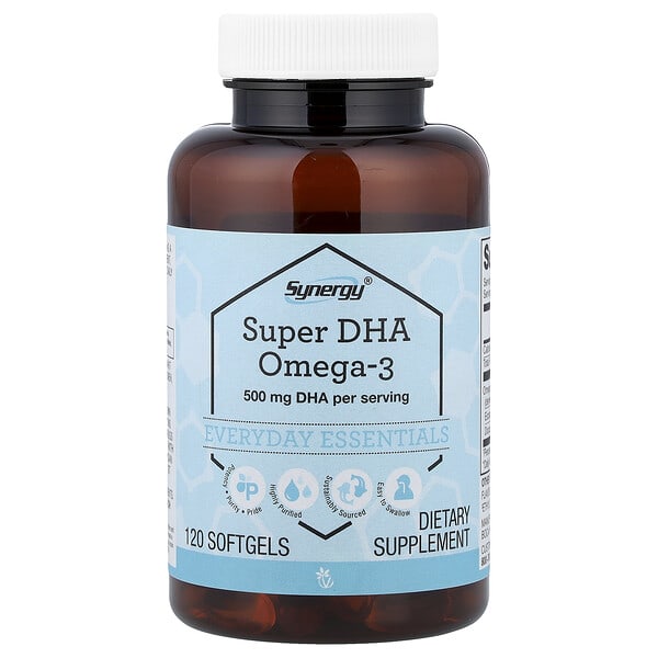 vcb02719_v_10.jpg Synergy®, Super DHA Omega-3, 120 Softgels — Vitacost