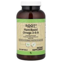 Root2®, Plant-Based Omega 3-6-9, 180 Softgels — Vitacost