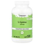 L-Lysine, 500 mg, 300 Tablets — Vitacost