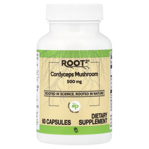 vcb02931_v_9.jpg Root²®, Cordyceps Mushroom, 500 mg, 60 Capsules — Vitacost