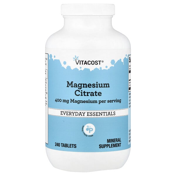 vcb03052_v_10.jpg Magnesium Citrate, 240 Tablets (200 mg per Tablet) — Vitacost