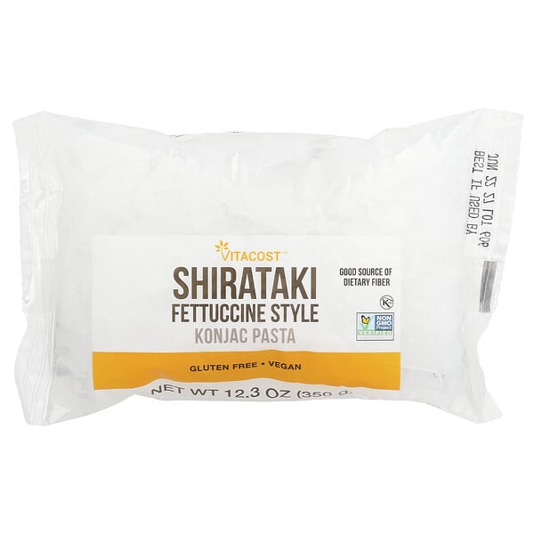 vcb03057_v_5.jpg Konjac Pasta, Shirataki Fettuccine Style, 12.3 oz (350 g) — Vitacost