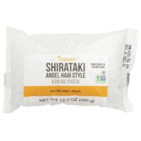 Shirataki Konjac Pasta, Angel Hair Style, 12.3 oz (350 g) — Vitacost