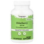 Elderberry, 550 mg, 120 Capsules — Vitacost