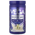 Essential Protein Made Simple, растительный протеин, со вкусом ванили, 259 г (9,2 унции) — Vega