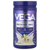 Essential Protein Made Simple, растительный протеин, со вкусом ванили, 259 г (9,2 унции) — Vega