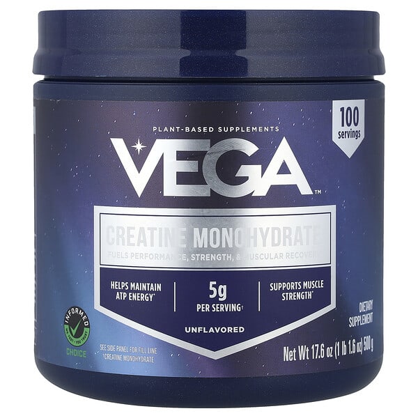 veg00198_v_8.jpg моногидрат креатина, без добавок, 500 г (1 фунт, 1,6 унции) — Vega