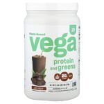 растительный протеин и зелень, шоколад, 618 г (1 фунт 5,8 унции) — Vega