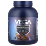 Plant-Based Protein, Performance Protein + Recovery, сливочный шоколад, 1,98 кг (4 фунта 5,9 унции) — Vega