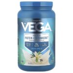 Premium, Protein + Supergreens™, со вкусом ванили, 760 г (1 фунт 10,8 унции) — Vega