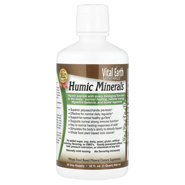 vem00000_v_67.jpg Vital Earth Minerals, Гуминовые минералы, 946 мл (32 жидких унции)